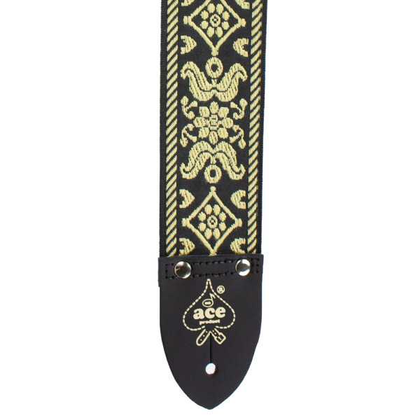 D'ANDREA ACE 7 - D'Andrea Vintage Reissue Strap - Old Gold