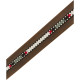 Fender 990612021 - Paramount Acoustic Leather Strap, Brown