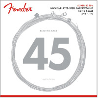 Fender 738250406 - 8250 Bass Strings Set Nickel Plated Steel Taperwound Long Scale 8250M .045-.110 Gauges