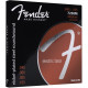 Fender 737250406 - 7250 Bass Strings, Nickel Plated Steel, Long Scale, 7250M .045-.105 Gauges, (4)