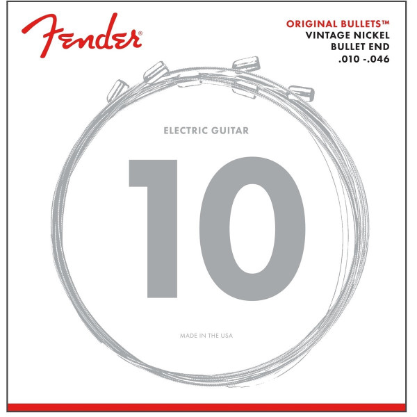 Fender 733150406 - Original Bullet? 3150R, Pure Nickel, Gauges .010-.046