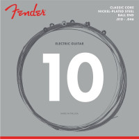 Fender 730255406 - Classic Core Electric Guitar Strings Set 255R Nickel-Plated Steel Ball Ends (.010-.046)