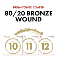 Fender 730880002 - Dura-Tone® 880XL 80/20 Coated 10-48