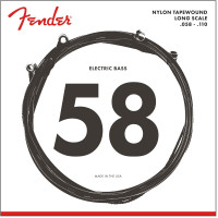 Fender 739120406 - 9120 Bass Strings Set Nylon Tapewound .058-.110 Gauge