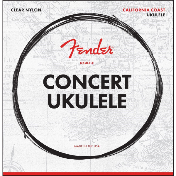 Fender 730090403 - Concert Ukulele Strings Set of Four