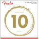 Fender 730070402 - 80/20 Bronze Acoustic Strings, Ball End, 70XL .010-.048 Gauges, (6)