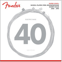Fender 735250402 - Super 5250 Bass Strings Set Nickel-Plated Steel Roundwound Short Scale 5250XL .040-.095 Gauges