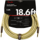 Fender 990820081 - Deluxe Series Instrument Cable Straight/Straight 18.6' (5,5 m) Tweed