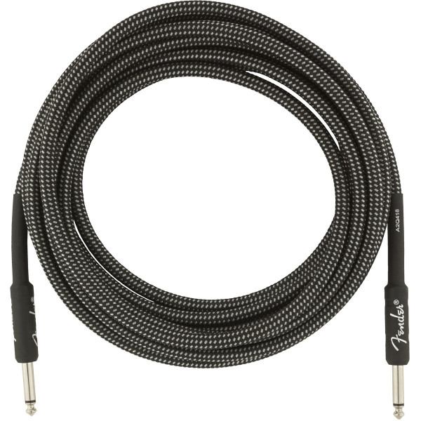 Fender 990820065 - Professional Series Instrument Cable 15' Gray Tweed