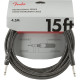 Fender 990820065 - Professional Series Instrument Cable 15' Gray Tweed