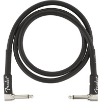 Fender 990820058 - Professional Series Instrument Cables Angle/Angle 3' Black