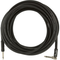 Fender 990820060 - Professional Series Instrument Cables Straight/Angle 25' Black