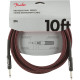 Fender 990820061 - Professional Series Instrument Cables 10' Red Tweed