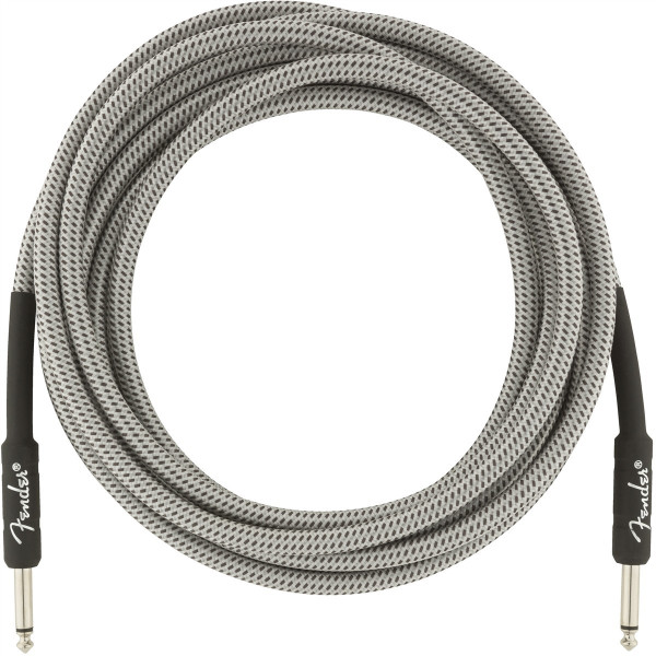 Fender 990820066 - Professional Series Instrument Cable 15' White Tweed