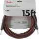 Fender 990820064 - Professional Series Instrument Cable 15' Red Tweed