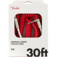 990823005 - Original Series Coil Cable Straight-Angle 30' Fiesta Red
