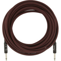 Fender 990820070 - Professional Series Instrument Cable 25' Red Tweed