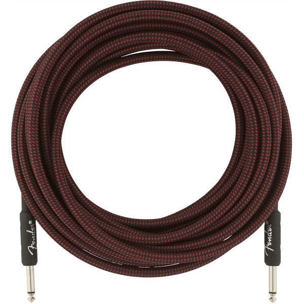 Fender 990820070 - Professional Series Instrument Cable 25' Red Tweed