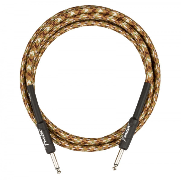 Fender 990810107 - Professional Series Instrument Cable, Straight/Straight, 10', Desert Camo