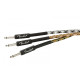 Fender 990810107 - Professional Series Instrument Cable, Straight/Straight, 10', Desert Camo