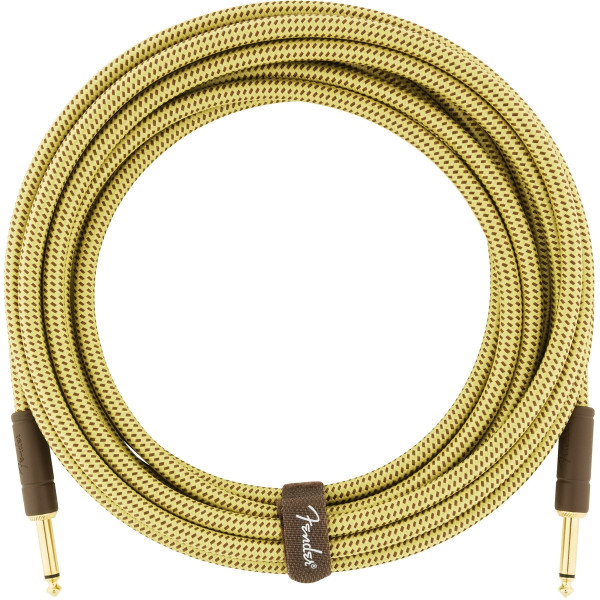 990820089 - Deluxe Series Instrument Cable Straight/Straight 10' Tweed