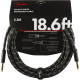 990820080 - Deluxe Series Instrument Cable Straight/Straight 18.6' (5,5 m) Black Tweed