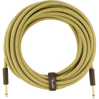 Fender 990820076 - Deluxe Series Instrument Cable Straight/Straight 25' (7,5 m) Tweed