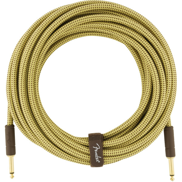 Fender 990820076 - Deluxe Series Instrument Cable Straight/Straight 25' (7,5 m) Tweed