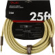 Fender 990820076 - Deluxe Series Instrument Cable Straight/Straight 25' (7,5 m) Tweed