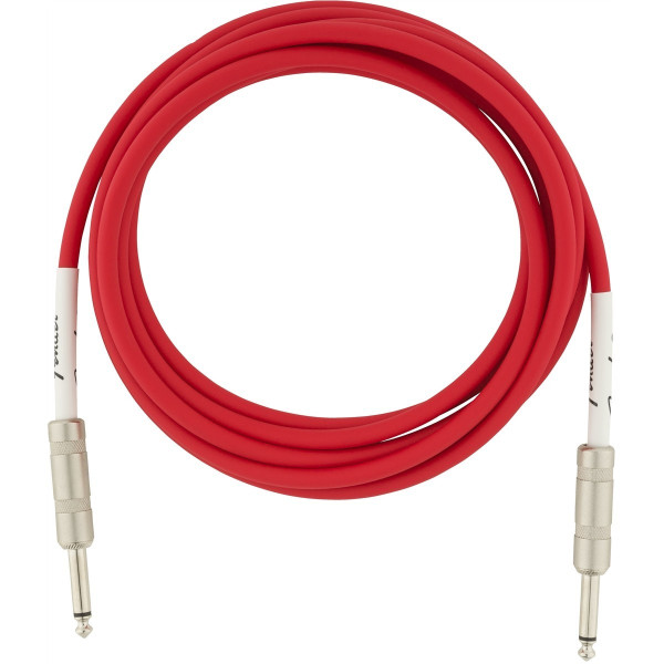 990510010 - Original Series Instrument Cable, 10', Fiesta Red