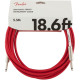 Fender 990520010 - Original Series Instrument Cable 18.6' Fiesta Red