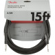 Fender 990820021 - Professional Series Instrument Cable Straight/Straight 15' Black