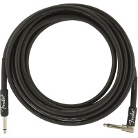 Fender 990820059 - Professional Series Instrument Cables Straight/Angle 15' Black