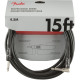 Fender 990820059 - Professional Series Instrument Cables Straight/Angle 15' Black