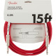 990515010 - Original Series Instrument Cable, 15', Fiesta Red