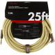 990820078 - Deluxe Series Instrument Cable Straight/Angle 25' (7,5 m) Tweed