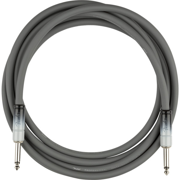 Fender 990810248 - 10' 3m Ombré Cable, Silver Smoke