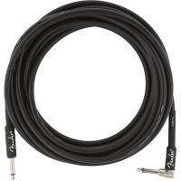 Fender 990820019 - Professional Series Instrument Cable Straight/Angle 18.6' Black