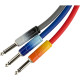 Fender 990810200 - 10' 3m Ombré Cable, Tequila Sunrise