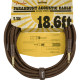 990918007 - Paramount 18.6' Acoustic Instrument Cable, Brown