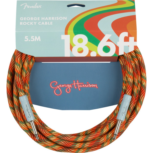 Fender 990818211 - George Harrison Rocky Instrument Cable, 18.6' (5.5m)