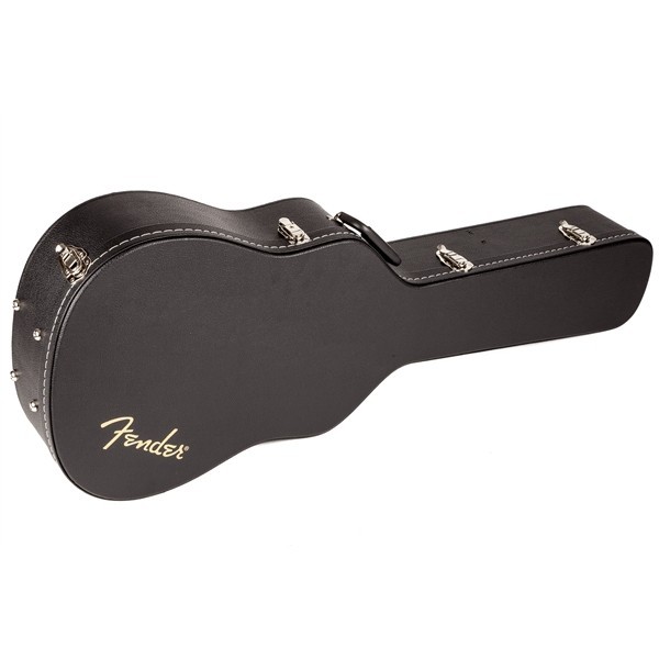 996203306 - Flat-Top Dreadnought Acoustic Guitar Case Black