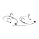 SOUNDSATION VISAGE-C01E BK - Cardioid headset mikrofon-3 tűs Mini-XLR, fekete (Soundsation WF-D190-D290-hez)