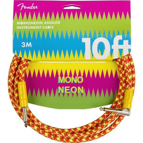 Fender 990810282 - MonoNeon Angled Instrument cable
