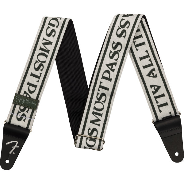 990639046 - George Harrison All Things Must Pass Logo Strap White/Green