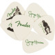 Fender 1980351046 - George Harrison All Things Must Pass Pick Tin, Set of 6
