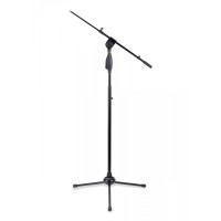 SOUNDSATION ONE HAND-300-BK - Boom arm Mic stand featuring ONE HAND system and tripod base