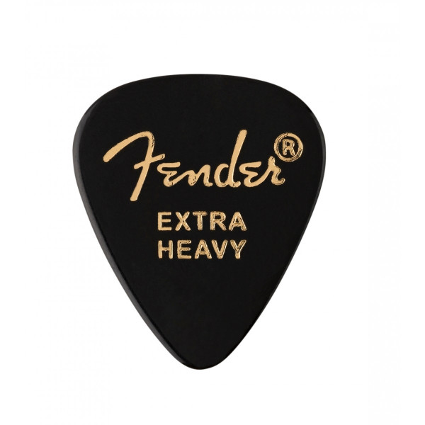 1980351206 - 351 Shape Premium Picks, Extra Heavy, Black, 12 Count
