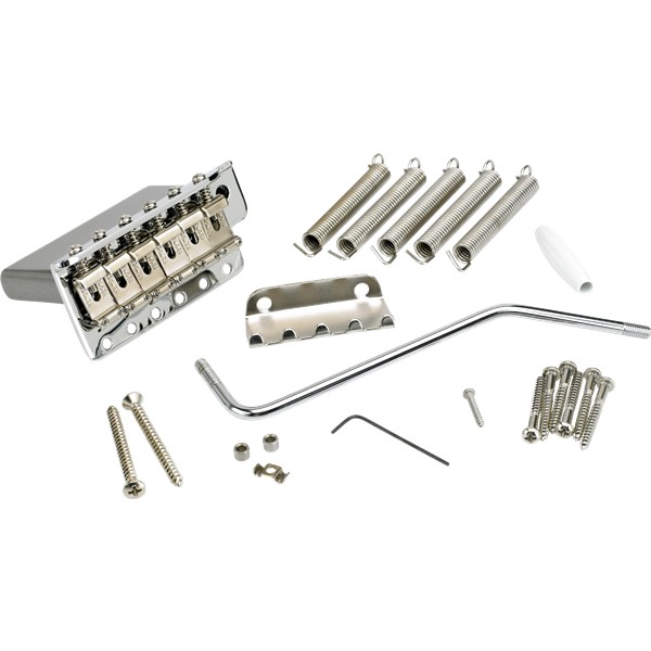 992049002 - 6-Saddle American Vintage Series Stratocaster® Tremolo Assembly, Left Handed (Chrome)