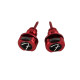 Fender 990818609 - Infinity Strap Locks, Red